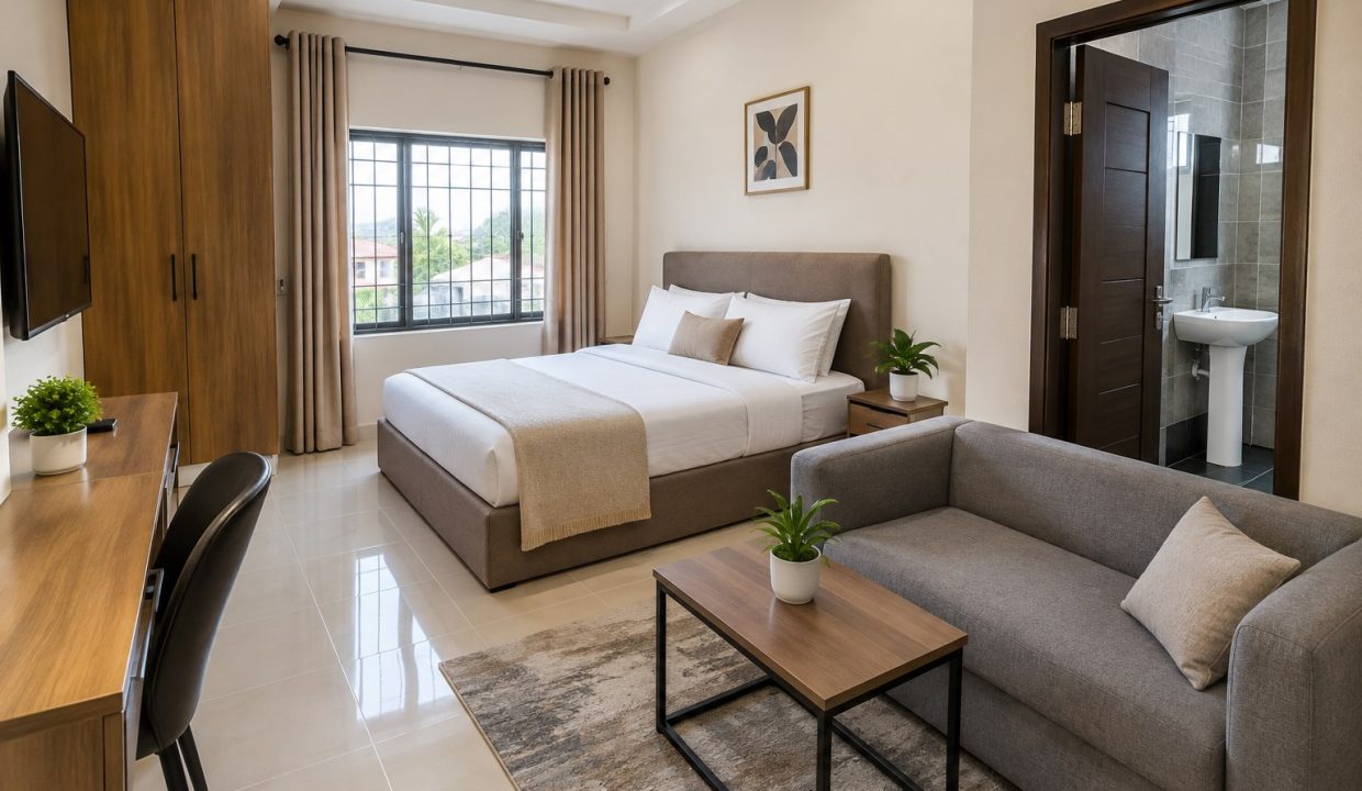 Self-contained room rental in Benin City, Nigeria